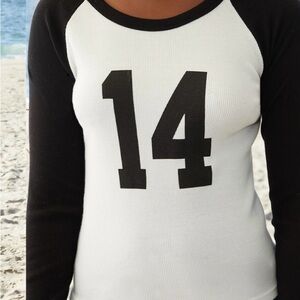 John Galt Bella 14 Raglan Long Sleeve T-Shirt